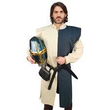 Mittelalter Wappenrock Blau /