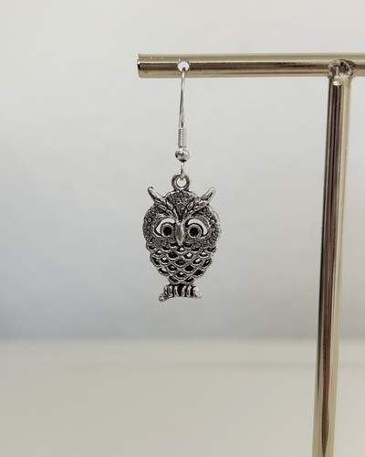 Eulen ohrringe silber s925 - silber, –