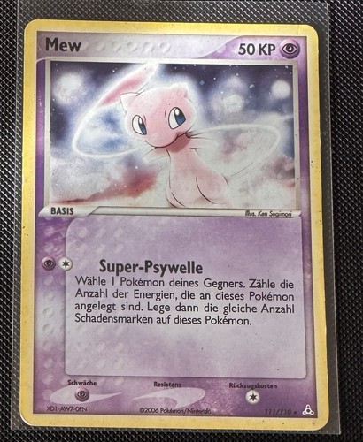 Pokemon tcg karte mew holon - tcg,