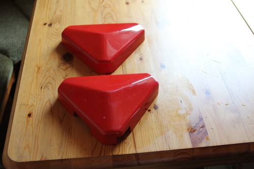 Moto guzzi seitendeckel rot - seitendeckel,
