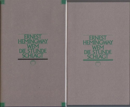 Wem die stunde schlägt - wem,