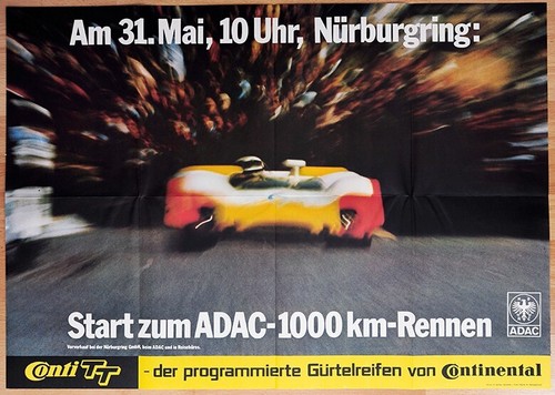 Original renn plakat poster - plakat,