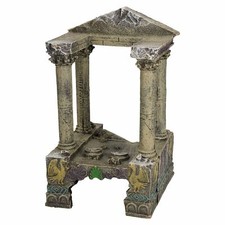 Aquarium Deko Aquarium Tempel Ruinen & Stufen Ornament 11 x 13 x 20 cm