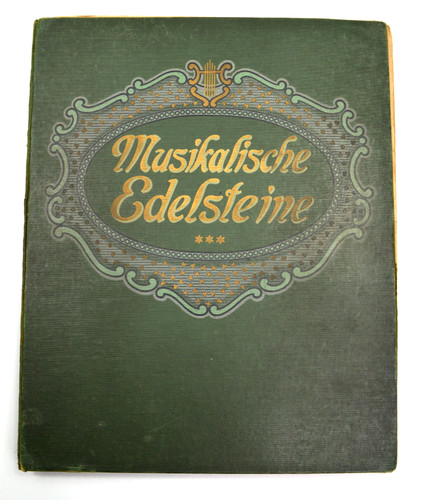 Altes notenbuch musikalische - altes,