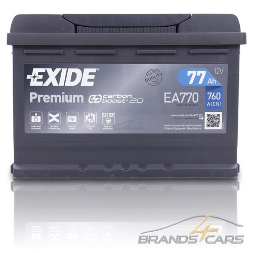 Exide autobatterie 12v - exide,
