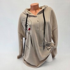 Damen Longpullover Shirt Samt