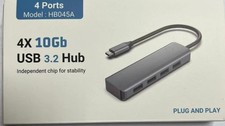 USB 3.2HUB 4× 10GB 4PORTS