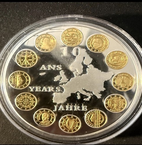 Gedenkmedaille jahre euro - gedenkmedaille,