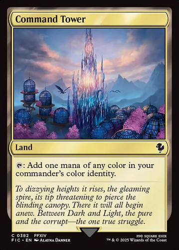 Magic mtg command tower - command, (v.1)
