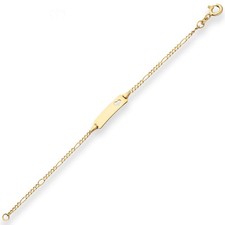 1,9mm Id-Armband Figarokette