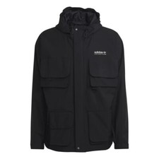 Adidas Originals Adventure Jacke Herren M Schwarz - Multipocket, Freizeit, NEU