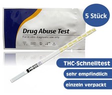 5x THC Drogenschnelltest