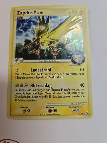 Zapdos 12 99 - zapdos, lv.60