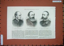 Original alter antiker Druck