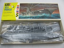 232| Revell Bausatz H-426 Sea Power Carrier U.S.S. Lexington
