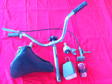 DDR Klappfahrrad Lenker+Griffe+Sattel+Stempelbremse+Lampe+Rücklicht+Dynamo,gebr.