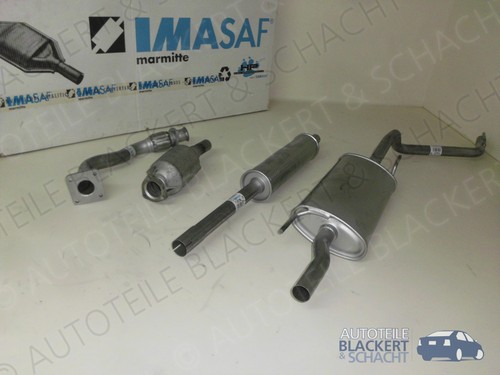 Imasaf auspuff komplett kat - imasaf,