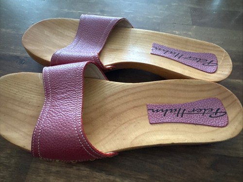 Peter hahn clogs - mit, holzsohle