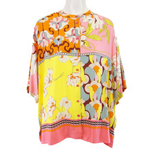 MILANO ITALY Bluse Damen Bunt