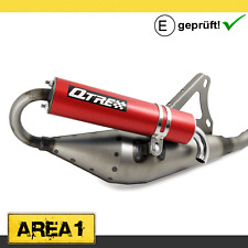 Sport Auspuff Tecnigas Q-Tre Yamaha Aerox 50 / R / Naked 2T (Rot/50ccm)