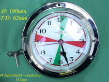 CHRONOMETER WEMPE NAUTIK Schiffsuhr Funkuhr Funker Schiff Museum Ships Clock Uhr