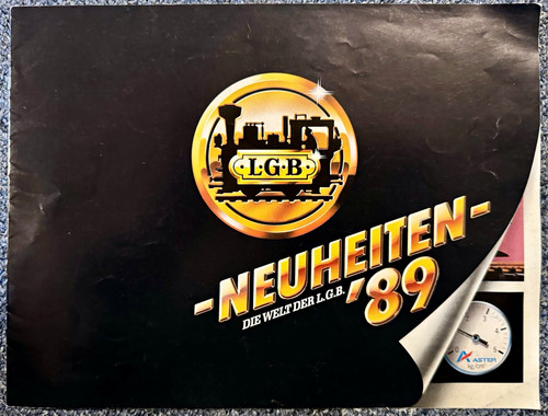 Lgb katalog neuheiten 1989 - katalog, '89