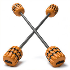 4x Motorrad Radkappen