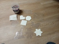 Bügelperlen Set, 10 Steckplatten, Bügelfolie