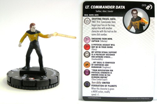 Heroclix 005 lt commander - -, #005