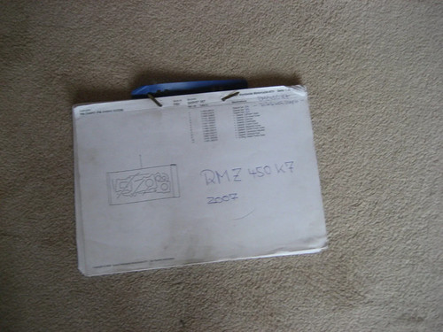 Suzuki rmz 450 parts - suzuki, k7,