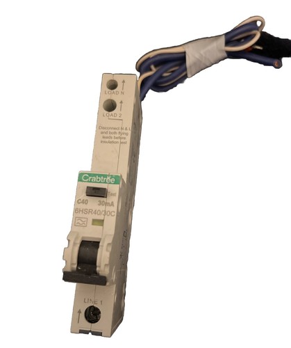 Crabtree loadstar 6hsr40 - crabtree, 6hsr40/30c