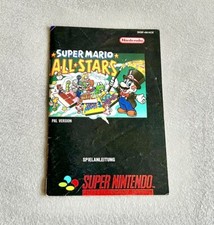 Super Nintendo/SNES - Super Mario Allstars Spielanleitung All-Stars Anleitung