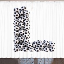 Buchstabe L Rustikale Gardine