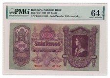 UNGARN Banknote 100 Pengo 1930