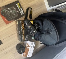 Nikon D5200 18-55 VR2 Kit +  Zubehörpaket-Tamron AF70-300 + Buch + Rucksack 