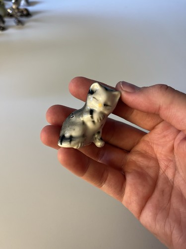 Kleine katzenfigur aus - kleine,