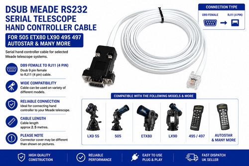 Dsub meade teleskop kabel - dsub, pc