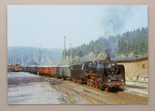 Postkarte dampflok 50 - -,