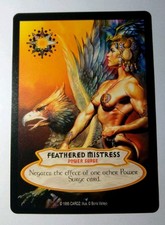 Feathered Mistress Power Surge Hyborian Gates 1995 Card Neu