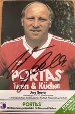 Autogrammkarte Uwe Seeler