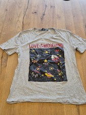 Moschino Damen T-Shirt Graum