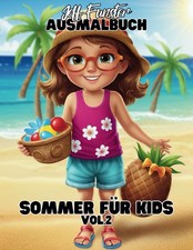 Sommer Malbuch für Kinder