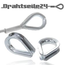 Kausche Kauschen Seil Drahtseil DIN 6899 3mm 5mm 7mm 10mm 12mm 13mm 16mm 17mm