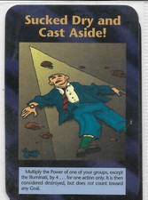Sucked Dry INWO limited TCG Steve Jackson Illuminati New World Order