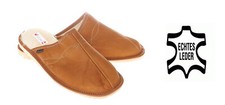 Herren LEDER HausSchuhe mit