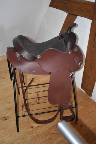 Westernsattel nicht geritten - westernsattel,