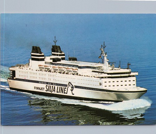 Postkarte fährschiff - ak,