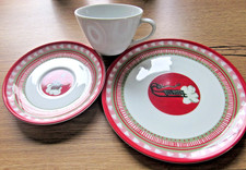 Kaffeegedeck mit Weihnachtsmotiv_wunderschönes Dekor_neu_unbenutzt_WOW 