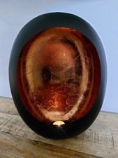 Metall Kerzen Schale 34 cm -