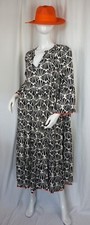 Hippie midikleid boho volant - midikleid,